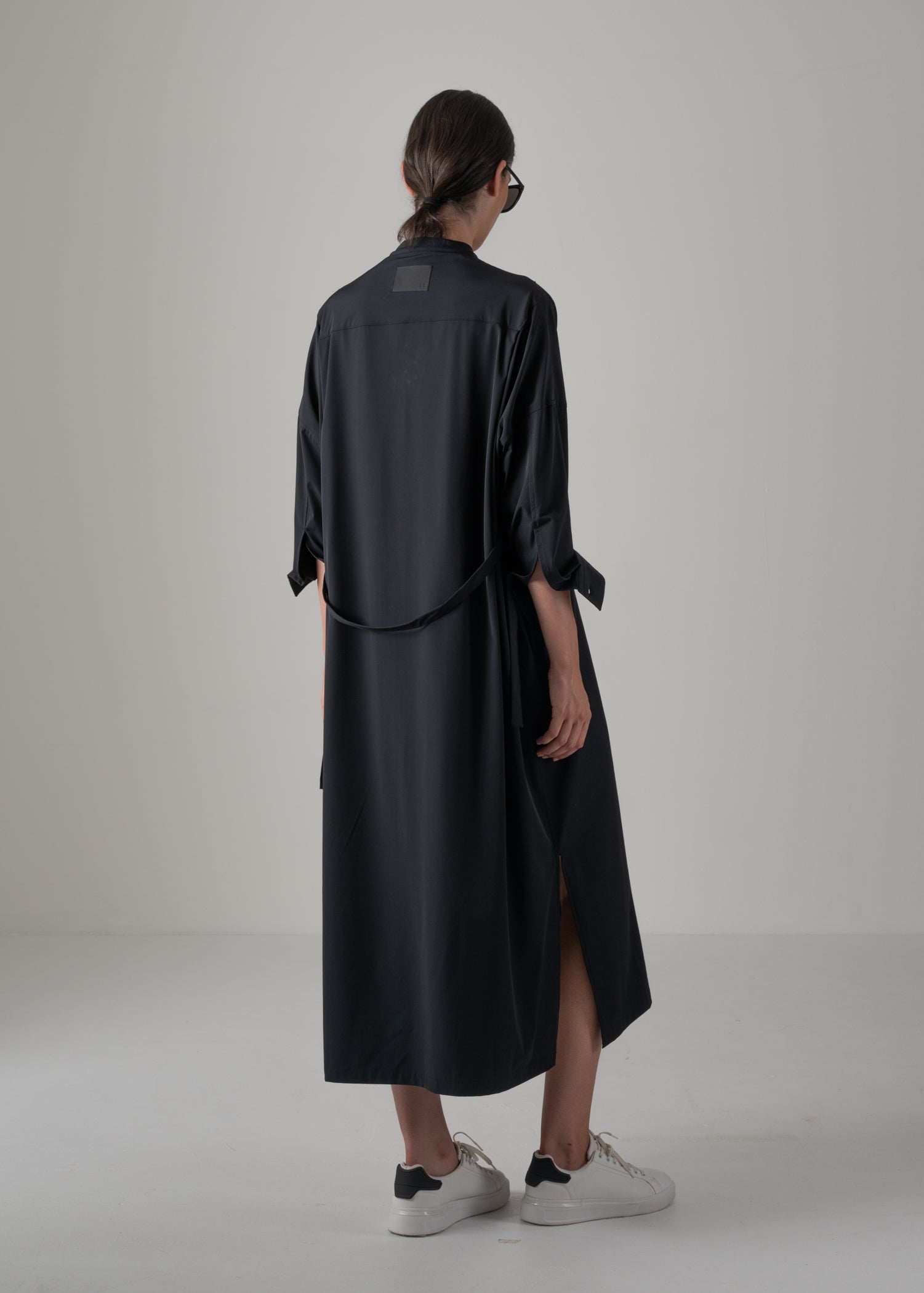 05 NELL DRESS / LUX TWILL STRETCH - C14