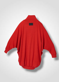 60 NAIA BOTTLE NECK TOP / MILLED WASHABLE JERSEY - C15