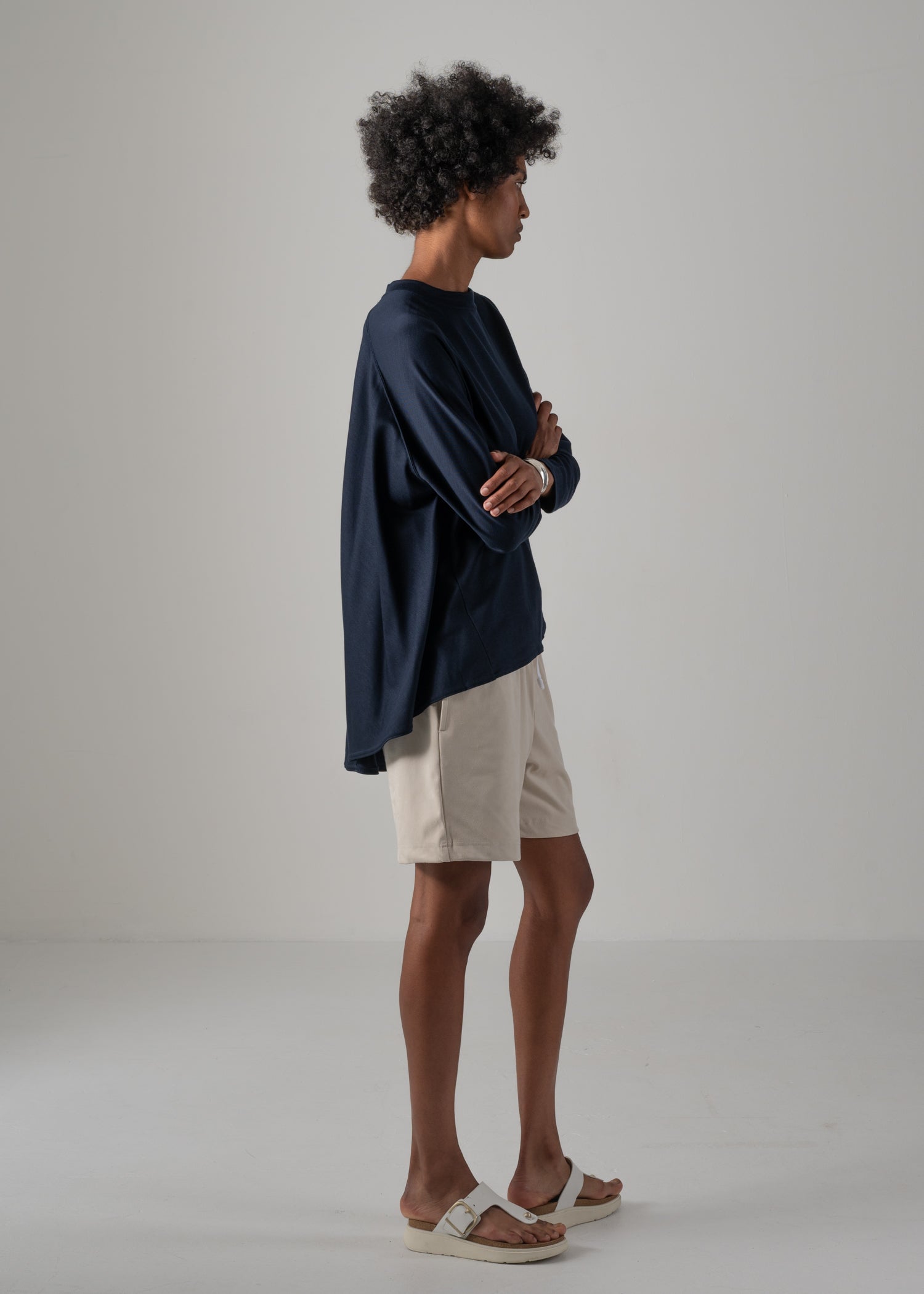 ABBY TOP, クルーネック長袖トップス, Made in Japan | COGTHEBIGSMOKE