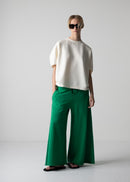 61 LAUREL PALAZZO TROUSERS / AEGEAN ORGANIC TERRY - C12