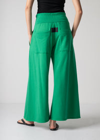 61 LAUREL PALAZZO TROUSERS / AEGEAN ORGANIC TERRY - C12