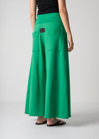 61 LAUREL PALAZZO TROUSERS / AEGEAN ORGANIC TERRY - C12