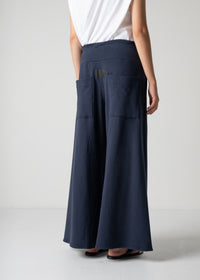 61 LAUREL PALAZZO TROUSERS / AEGEAN ORGANIC TERRY - C12