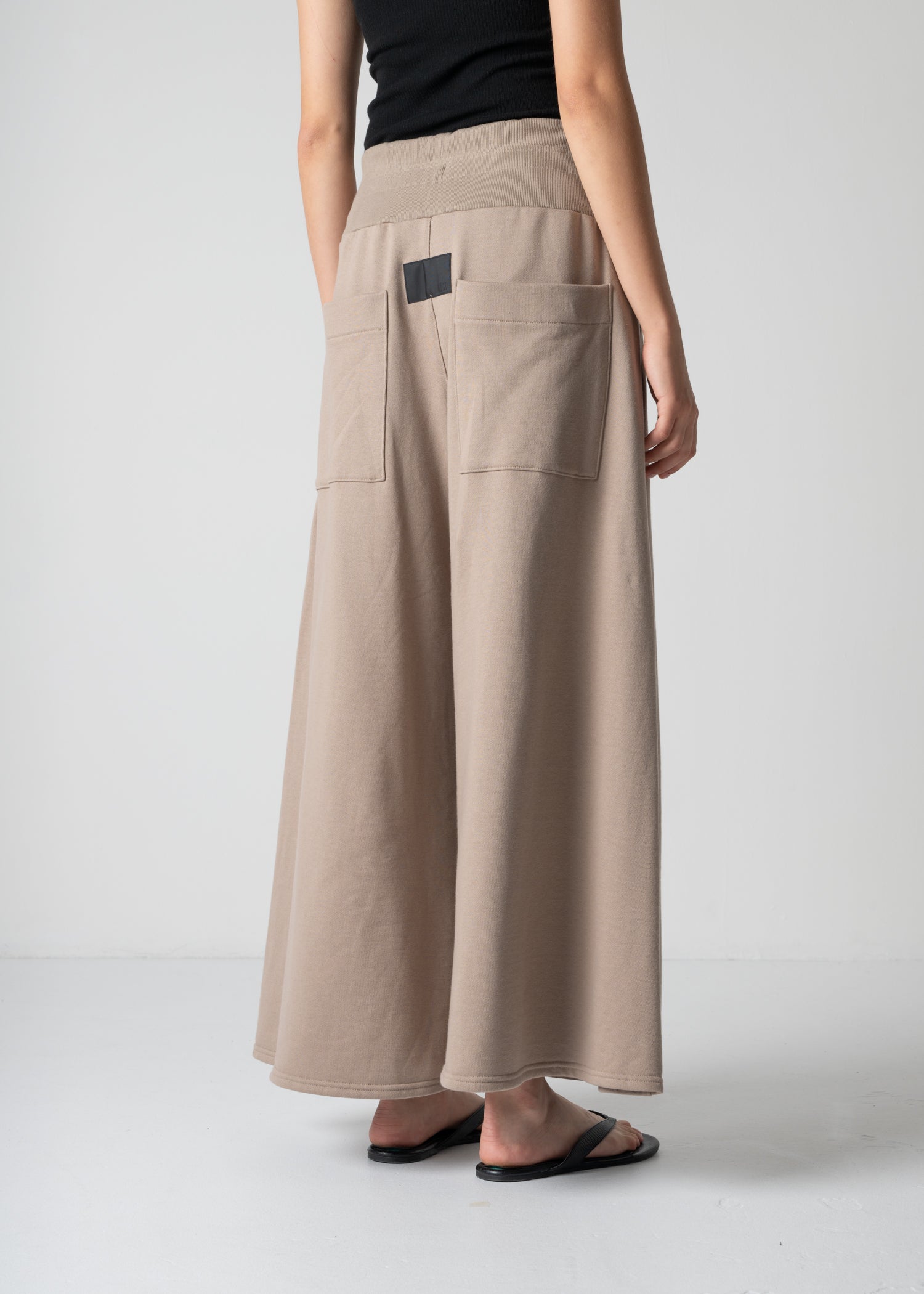 61 LAUREL PALAZZO TROUSERS / AEGEAN ORGANIC TERRY - C12