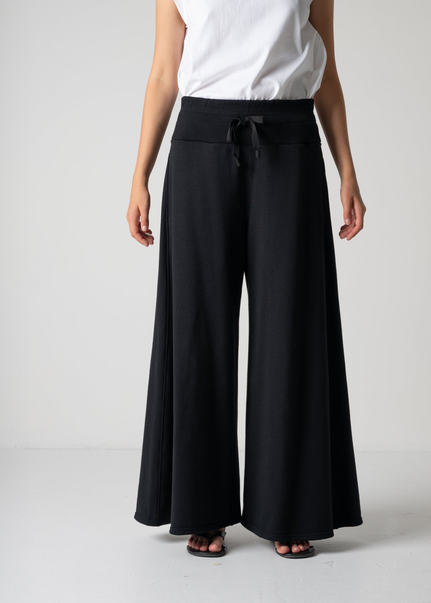 61 LAUREL PALAZZO TROUSERS / AEGEAN ORGANIC TERRY - C12