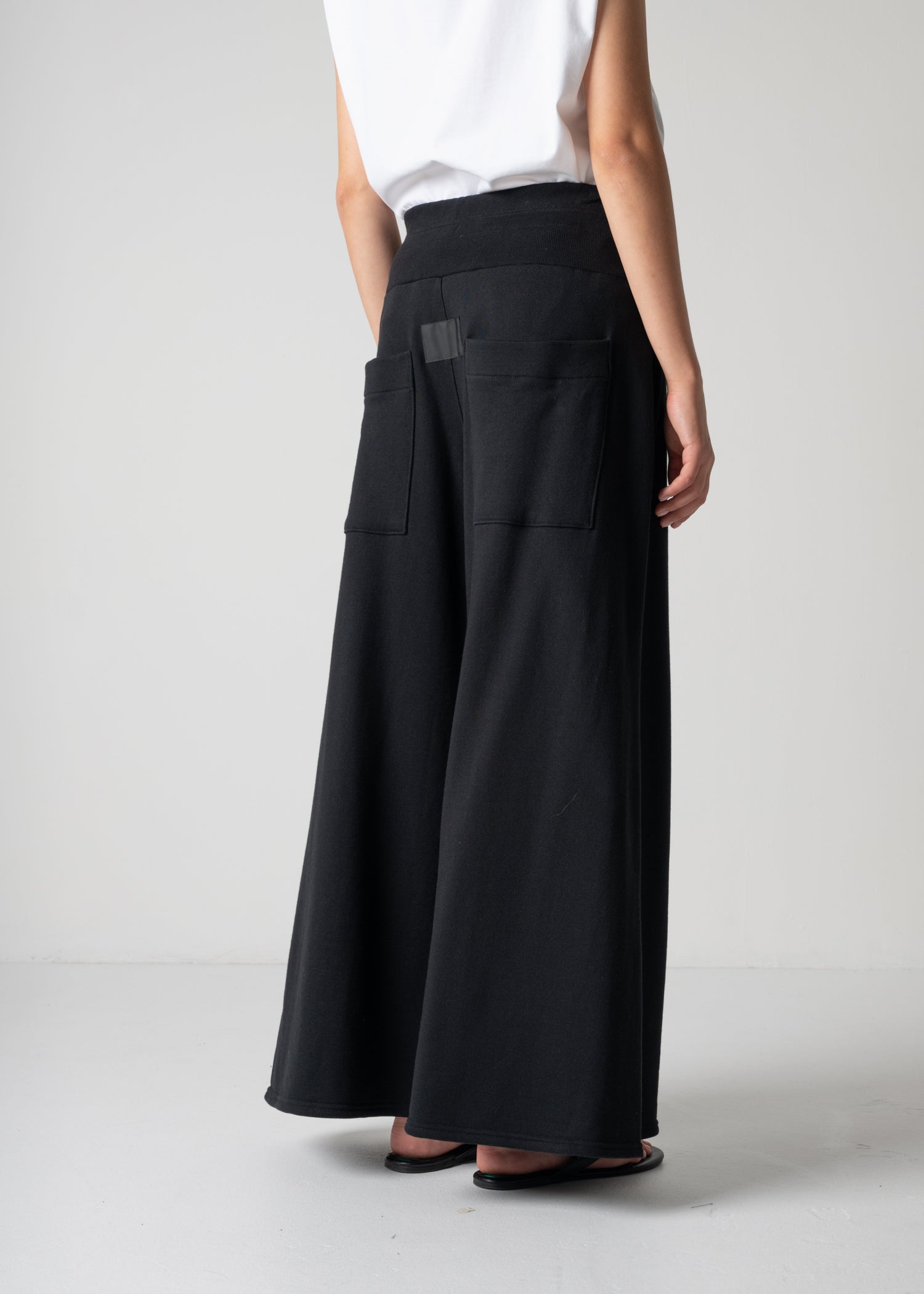 61 LAUREL PALAZZO TROUSERS / AEGEAN ORGANIC TERRY - C12