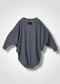 61 ORI V NECK TOP / MILLED WASHABLE JERSEY - C15