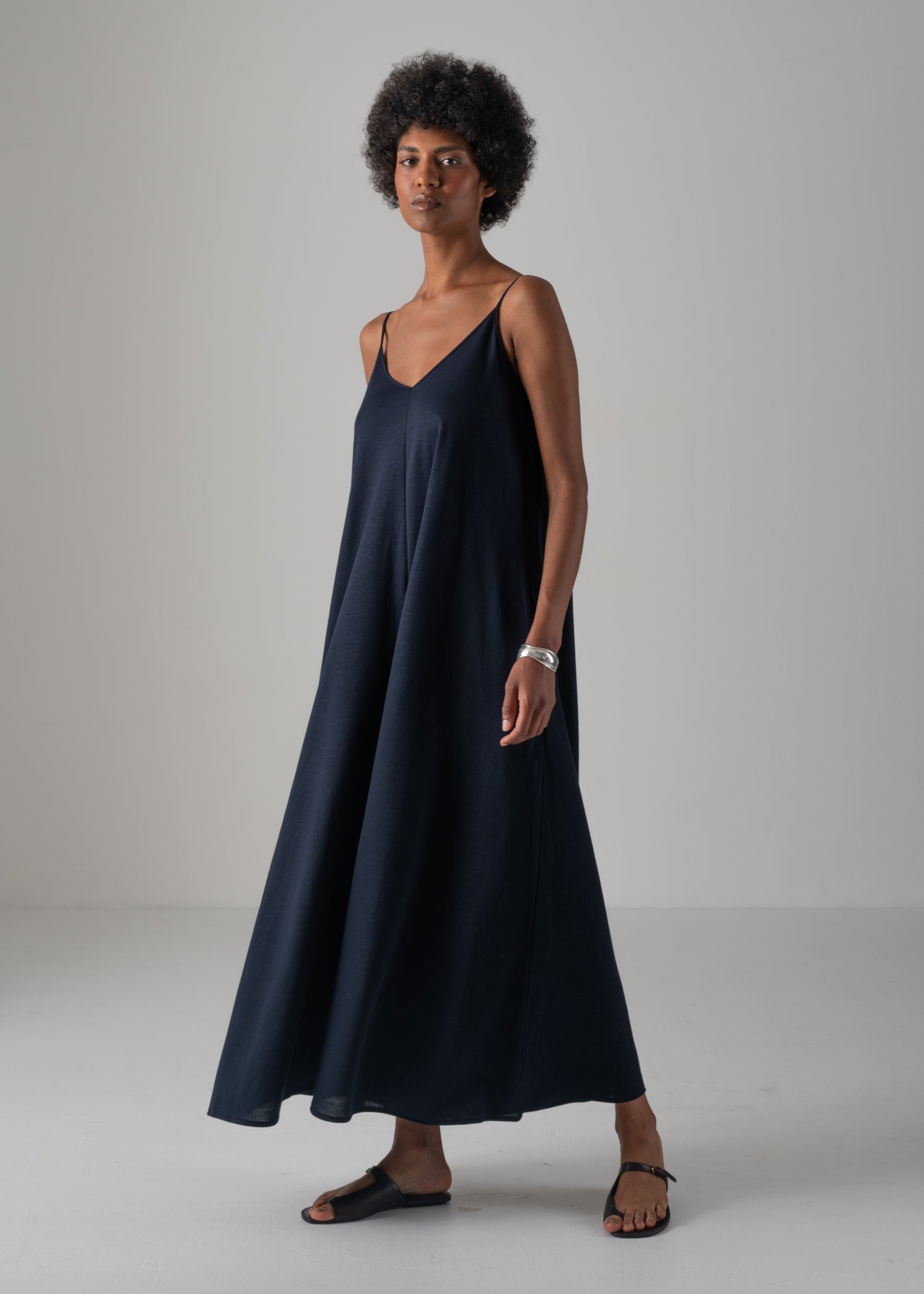 NATALIA JUMPSUIT, ショルダーストラップジャンプスーツ, Made in