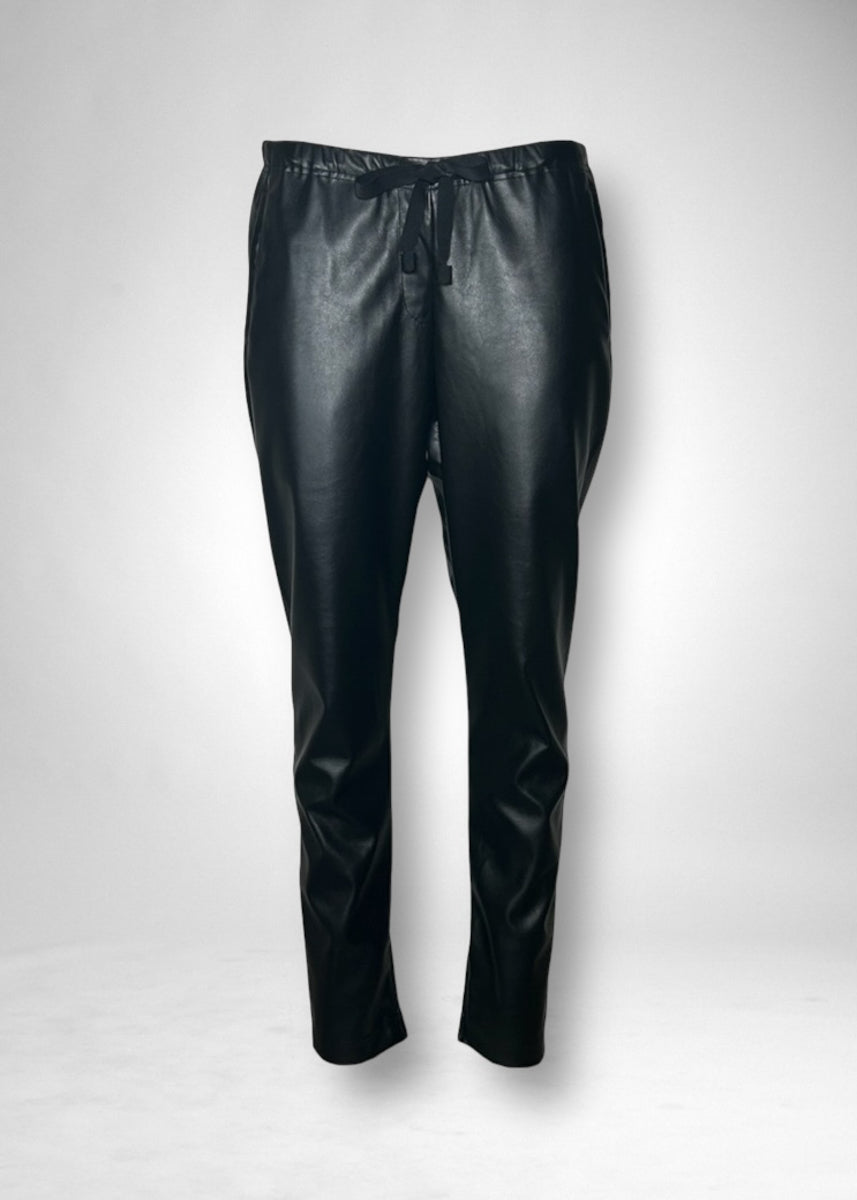 63 KYRA SKINNY TROUSERS / VEGAN LEATHER - C11