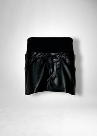 64 KATIE MINI SKIRT / VEGAN LEATHER - C11