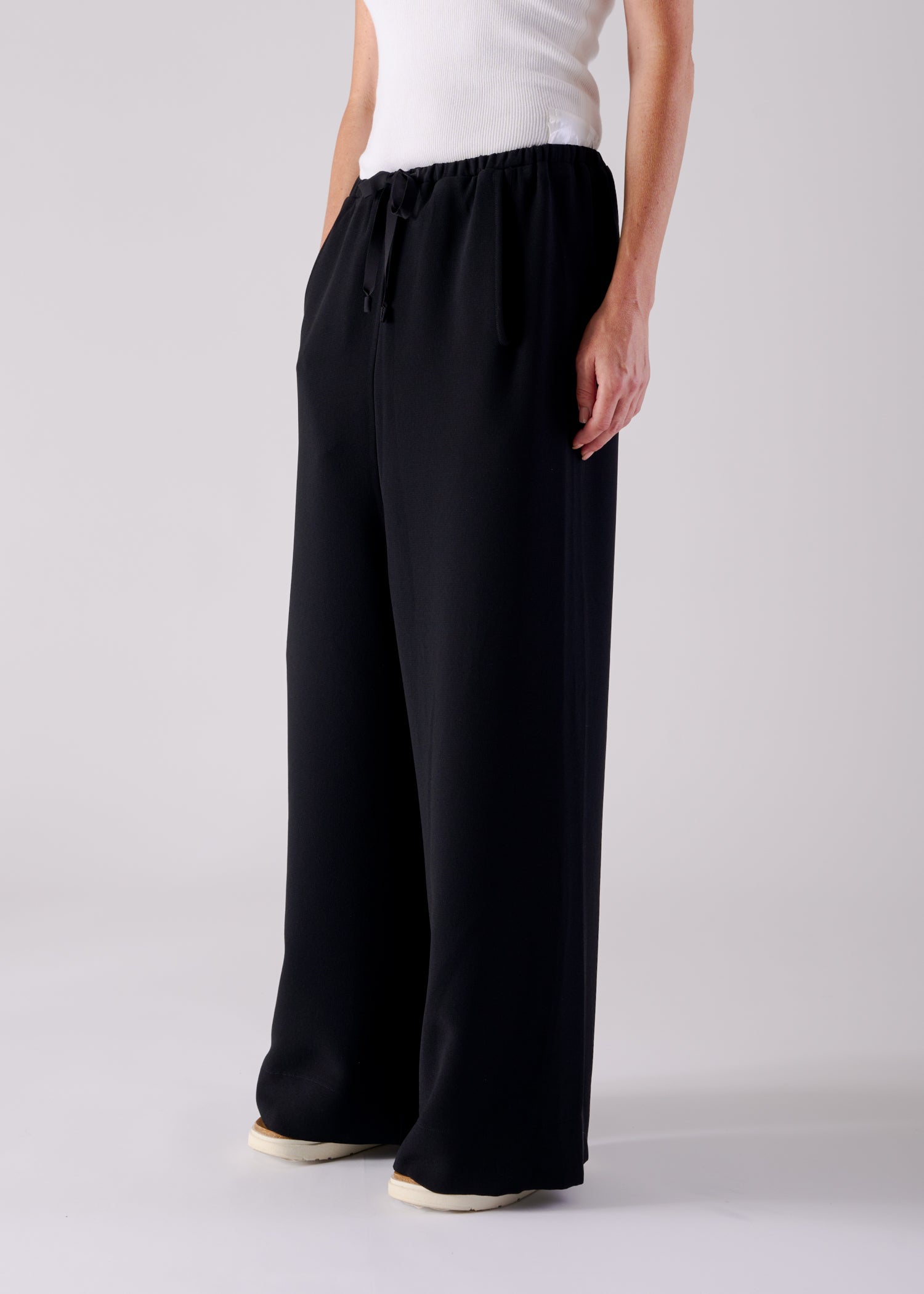 ALISON TROUSERS, Super loose trousers with a deep inseam, Made in