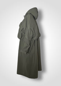 06 JUDY 2-WAY COAT / COMPACT SATIN TRICOT - C10