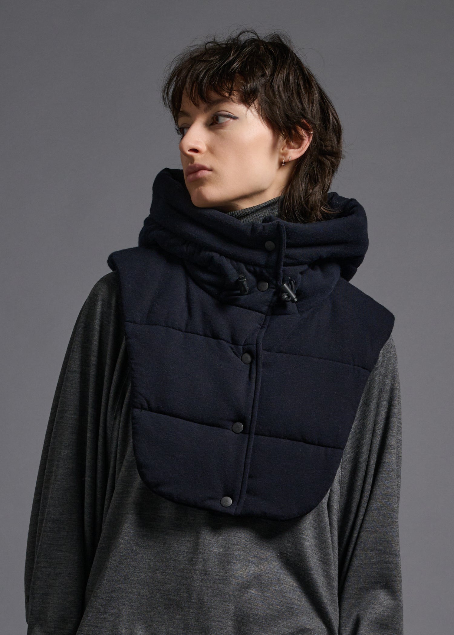 06 MOLLY HOOD / TENCEL CASHIMER PLAIN JERSEY - C13