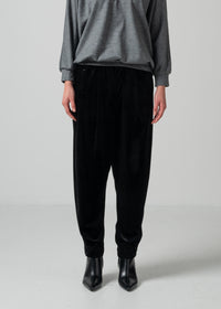 06 OONA PEASANT TROUSERS / SOFT VELOUR - C15