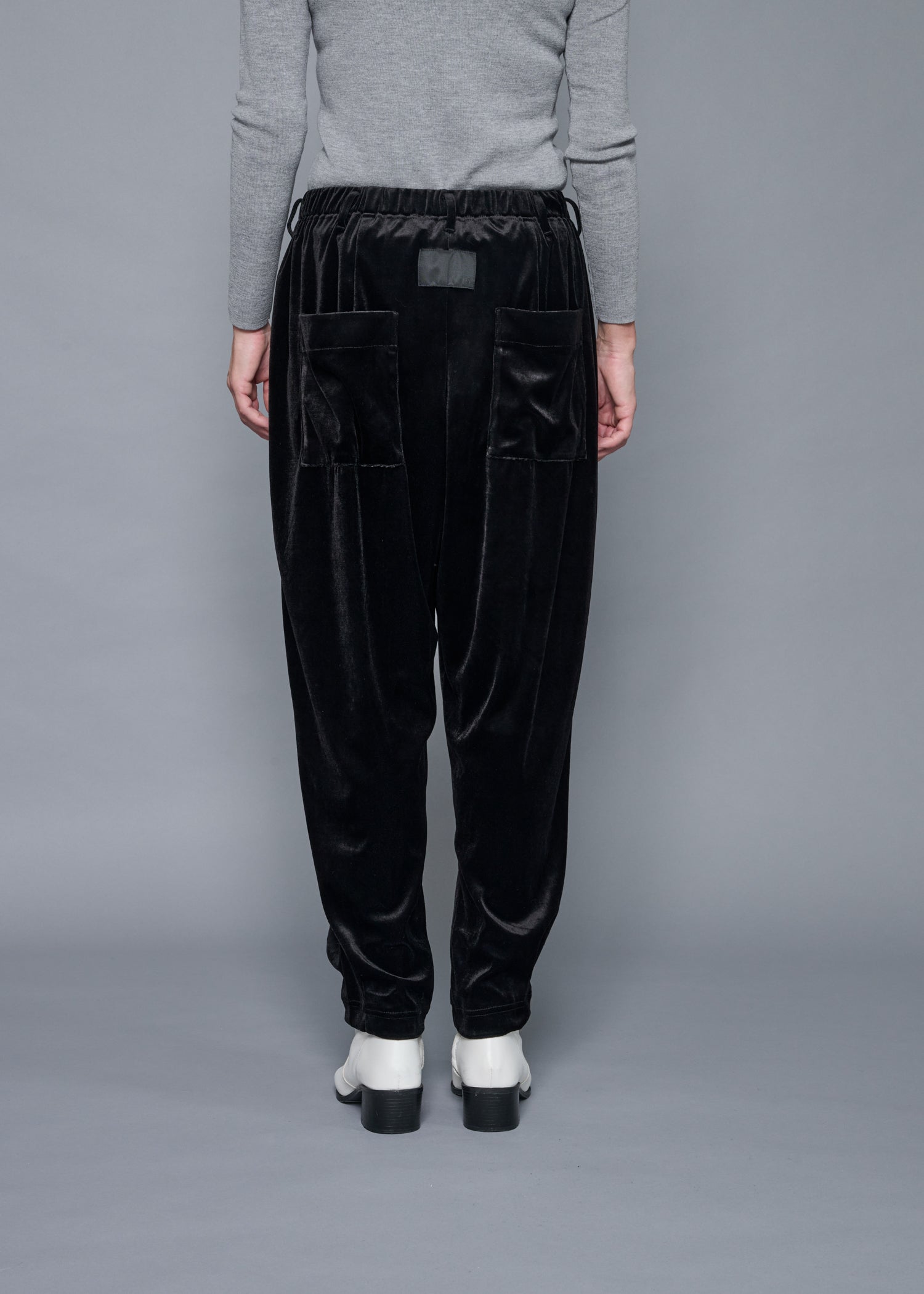06 OONA PEASANT TROUSERS / SOFT VELOUR - C15