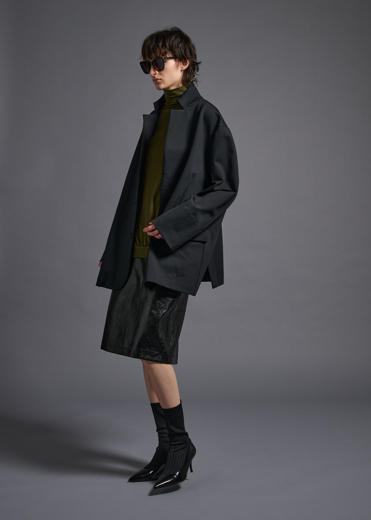 07 JUBILEE JACKET / DOUBLE FACE SUITING - C13