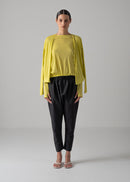 07 NADINE RAGLAN CARDIGAN / SUPER LIGHT COTTON JERSEY - C14