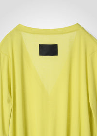 07 NADINE RAGLAN CARDIGAN / SUPER LIGHT COTTON JERSEY - C14