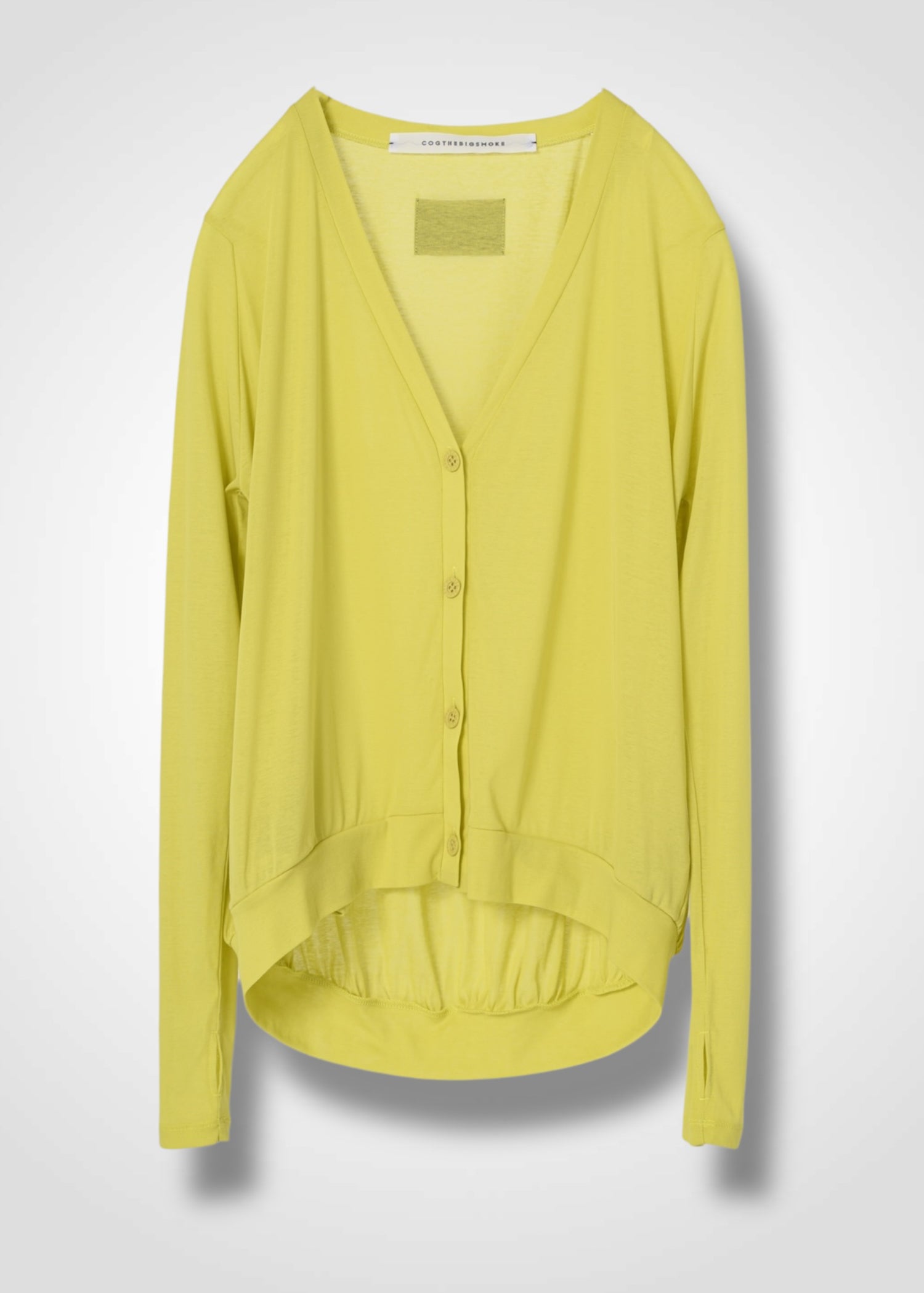 07 NADINE RAGLAN CARDIGAN / SUPER LIGHT COTTON JERSEY - C14