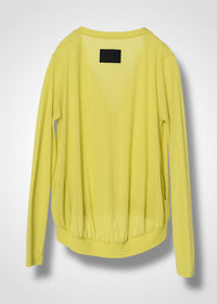 07 NADINE RAGLAN CARDIGAN / SUPER LIGHT COTTON JERSEY - C14