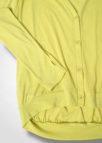 07 NADINE RAGLAN CARDIGAN / SUPER LIGHT COTTON JERSEY - C14