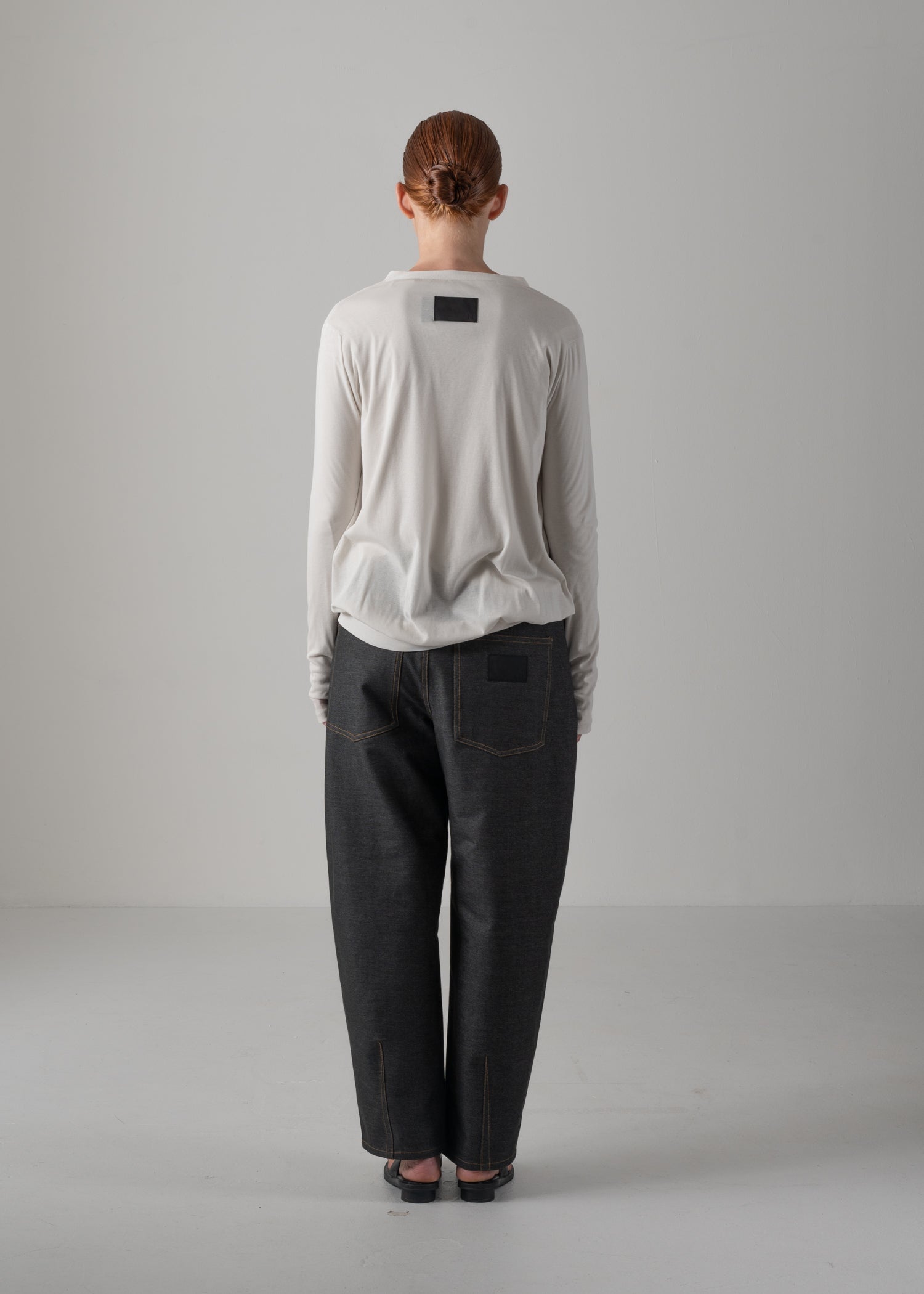 07 NADINE RAGLAN CARDIGAN / SUPER LIGHT COTTON JERSEY - C14