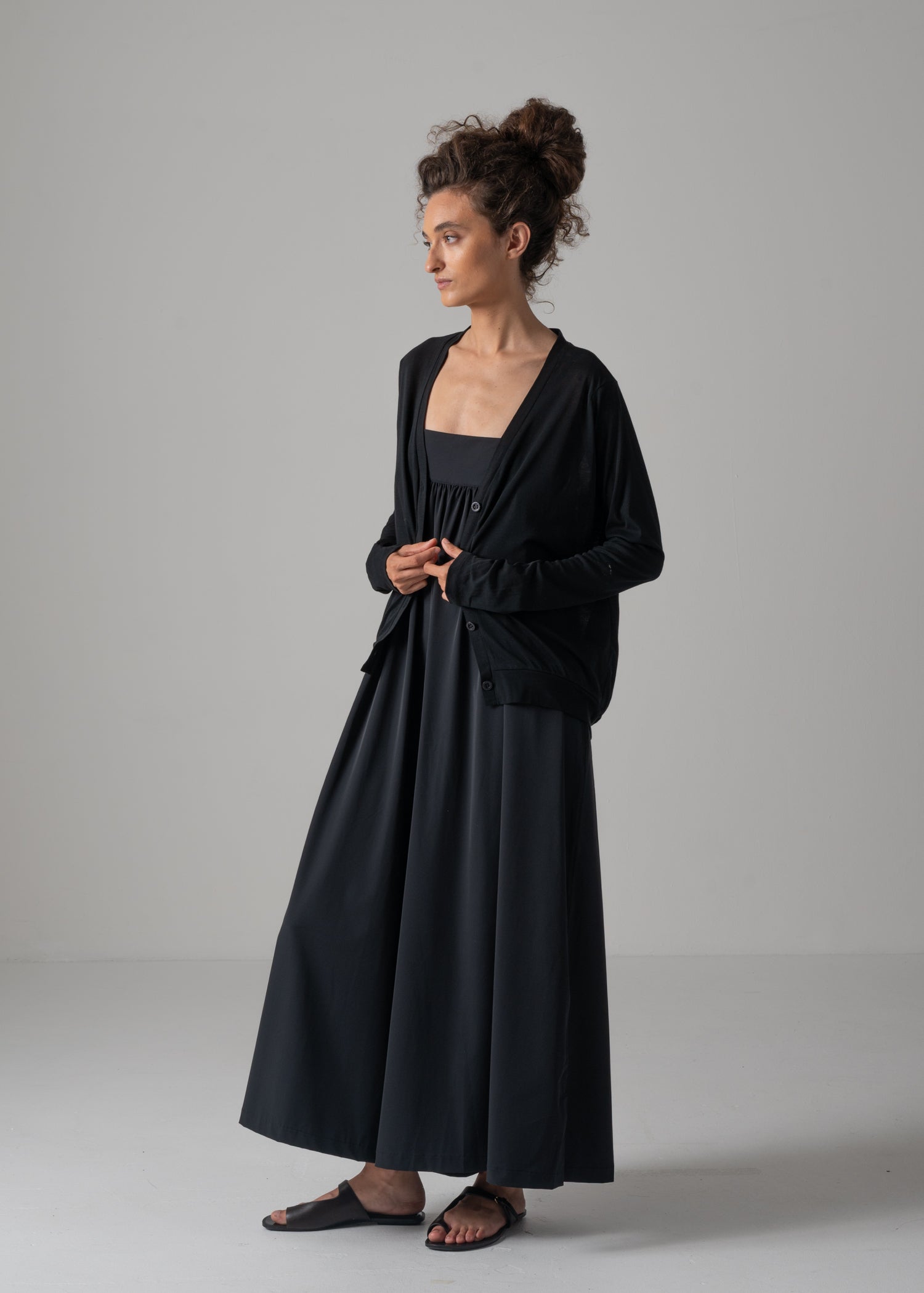 NADINE RAGLAN CARDIGAN, Vネックカーディガン, Made in Japan