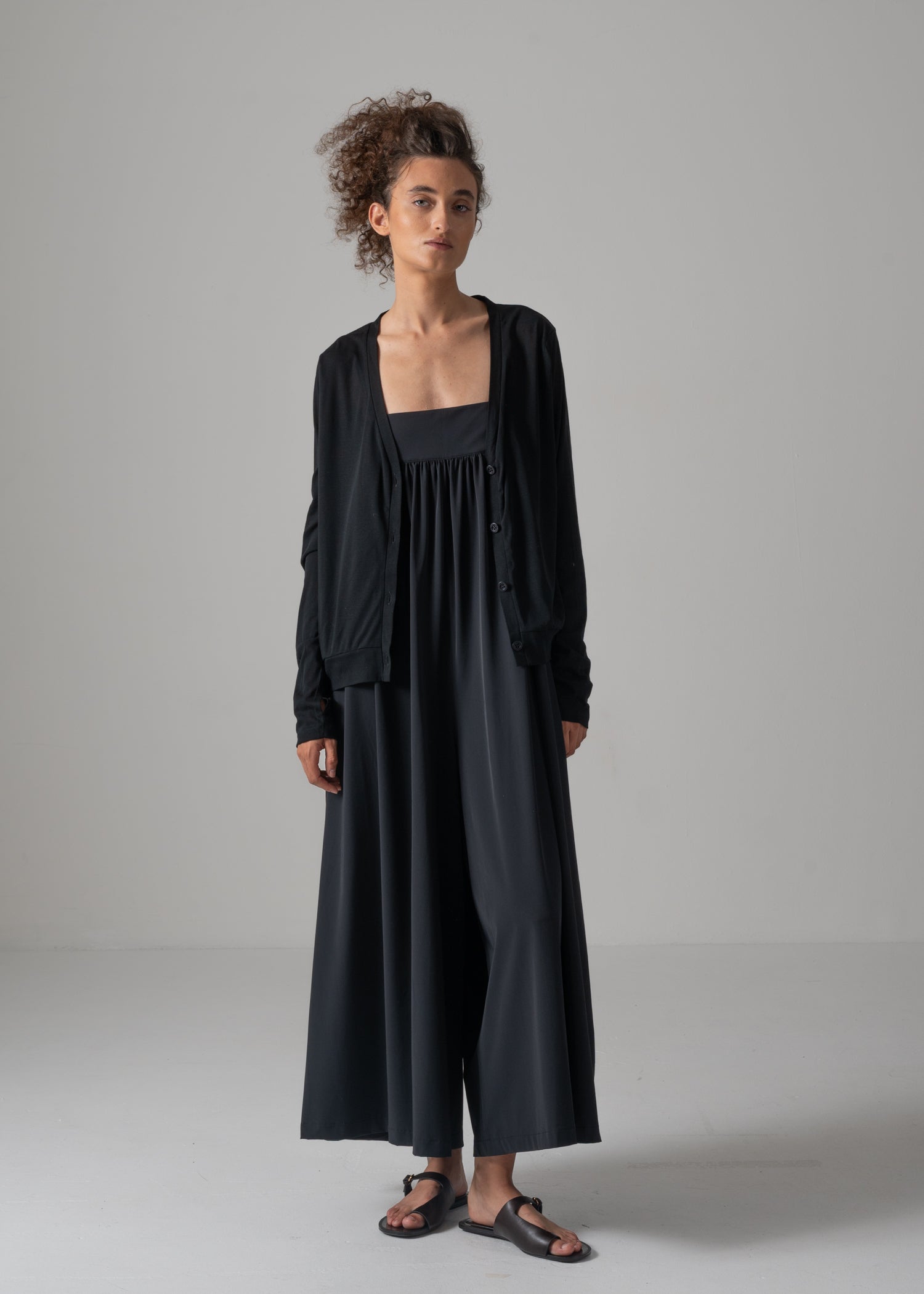 07 NADINE RAGLAN CARDIGAN / SUPER LIGHT COTTON JERSEY - C14