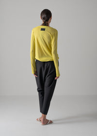 08 NIKA LONG SLEEVE TOP / SUPER LIGHT COTTON JERSEY - C14