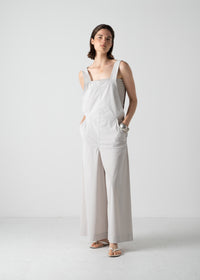 09 JULIET OVERALLS / COMPACT SATIN TRICOT - C10