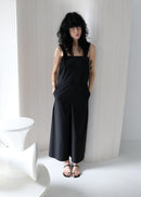 09 JULIET OVERALLS / COMPACT SATIN TRICOT - C10