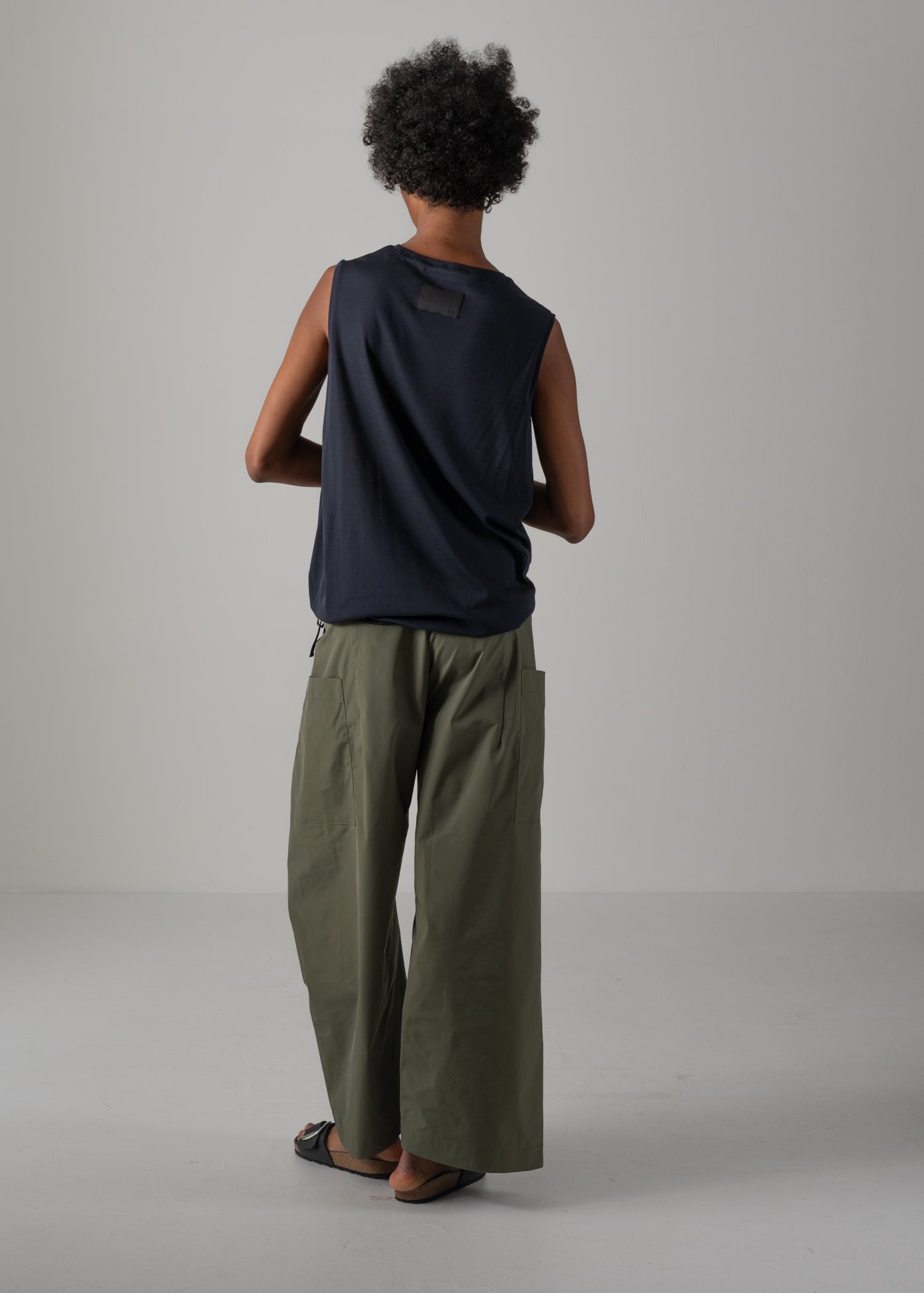 09 NELLY SLEEVELESS TOP / SUPER LIGHT COTTON JERSEY - C14