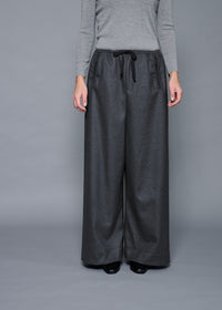 ALISON TROUSERS / SUPER120S PURE WOOL SPONGY JERSEY - ONLINE STORE EXCLUSIVE