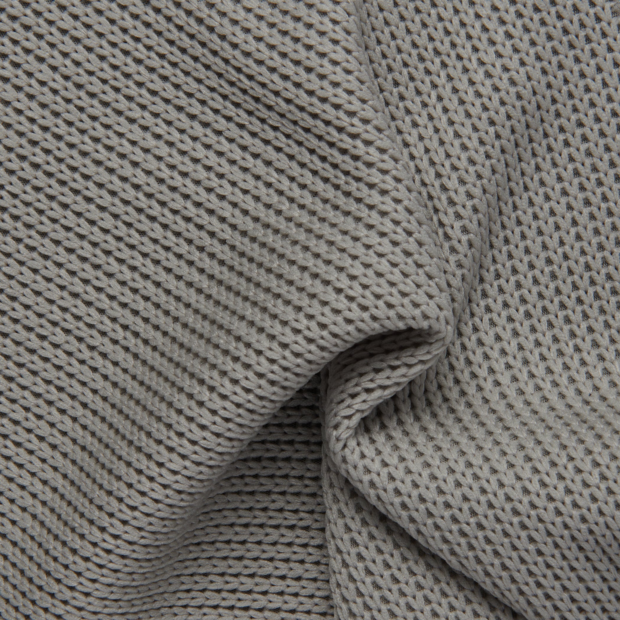 25 NEELA PUFF SLEEVE CARDIGAN / HI-LO GAUGE KNIT-LIKE JERSEY - C14