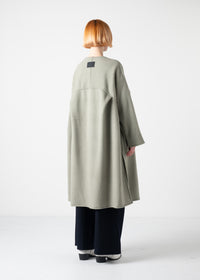 36 KENSINGTON COLLARLESS COAT / BULKY DOUBLE KNIT -C11