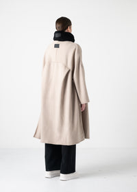 36 KENSINGTON COLLARLESS COAT / BULKY DOUBLE KNIT -C11