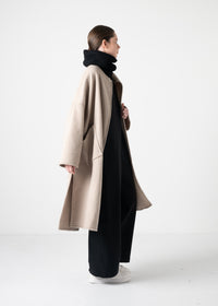 36 KENSINGTON COLLARLESS COAT / BULKY DOUBLE KNIT -C11