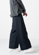 41 ALISON TROUSERS WITH POCKETS / WOOLY TWEEDY JERSEY - C11