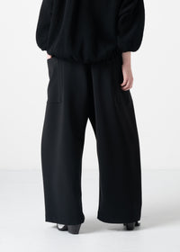 06 KARA WRAP TROUSERS / HIGH DENSITY 2WAY STRETCH - C11