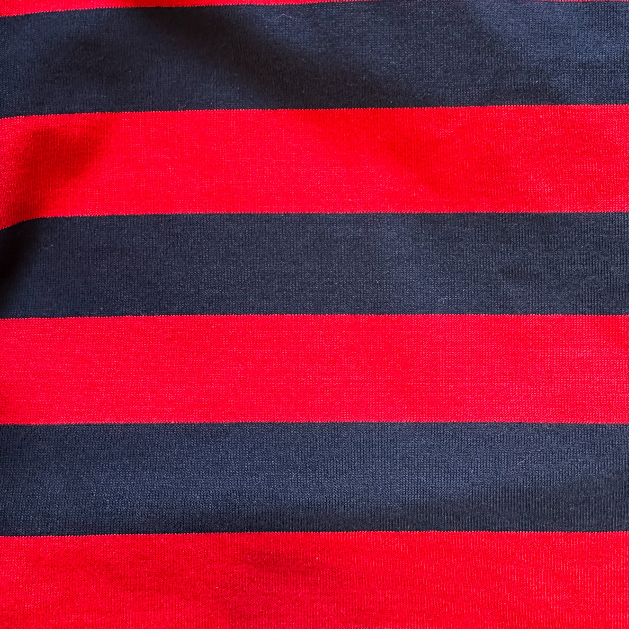 IVY RUGBY JERSEY / AIR SPINNING COTTON JERSEY STRIPE - C10