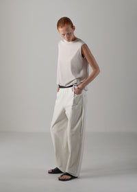 09 NELLY SLEEVELESS TOP / SUPER LIGHT COTTON JERSEY - C14
