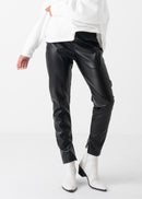 63 KYRA SKINNY TROUSERS / VEGAN LEATHER - C11