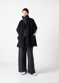 35 INES CAPE / BULKY DOUBLE KNIT -C11