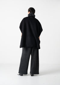 35 INES CAPE / BULKY DOUBLE KNIT -C11