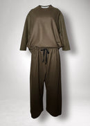 59 KENDALL JUMPSUIT / SUPER 100'S TWILL JERSEY - C11