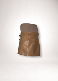 64 KATIE MINI SKIRT / VEGAN LEATHER - C11