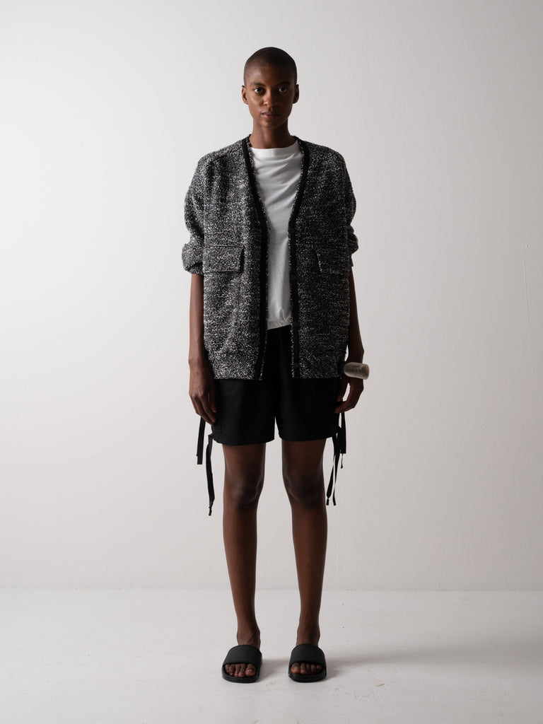 HAYDEN CARDIGAN / BOUCLE JERSEY - C8