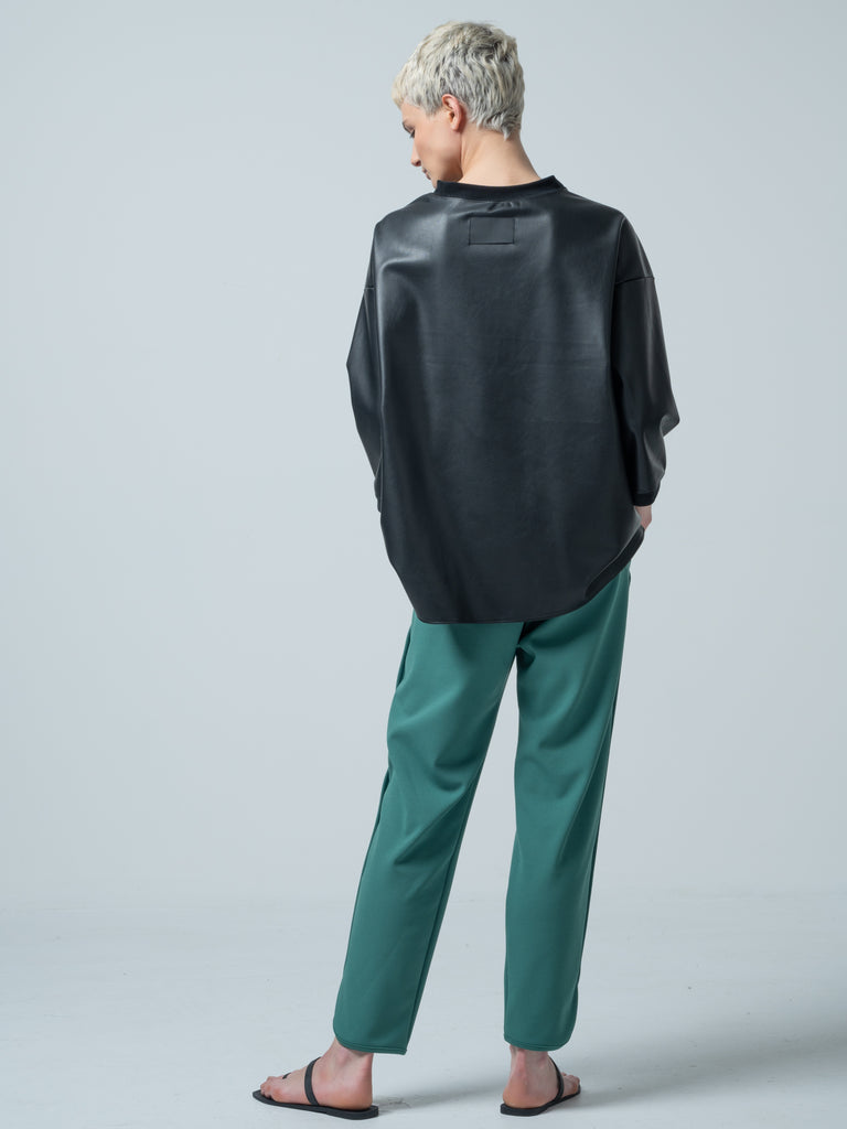 GINGER TOP / VEGAN LEATHER - C7 (7731239092448)