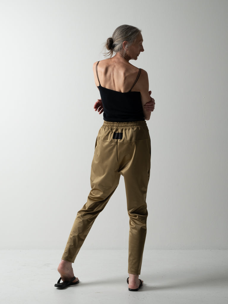 ALEXA TROUSERS / SILKY SATIN JERSEY - C8