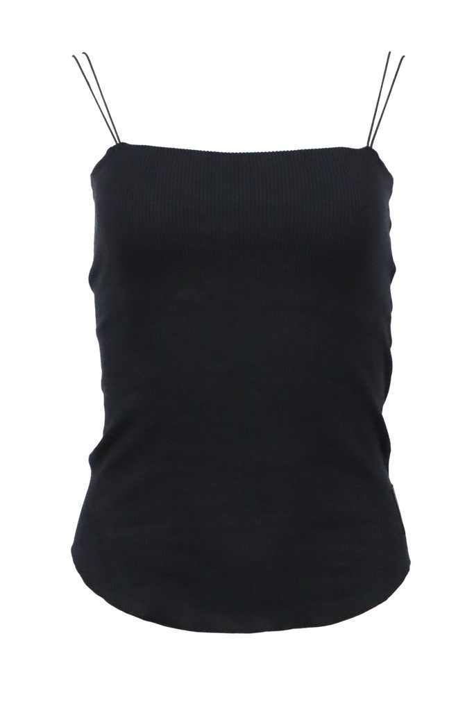 DALLAS TUBE TOP / SOFT COTTON RIB - C8